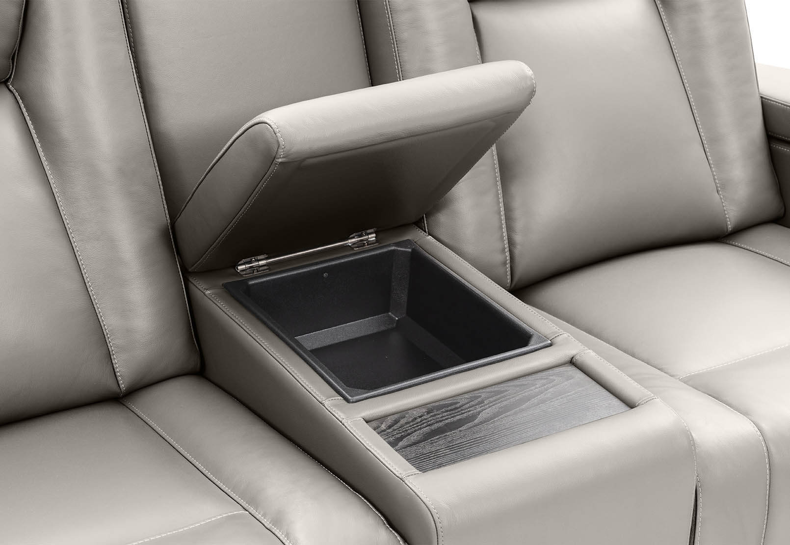 SENTINAL MK2 LEATHER - 2 Seater with 2 Electric Recliners and Console SENTINAL MK2 LEATHER
