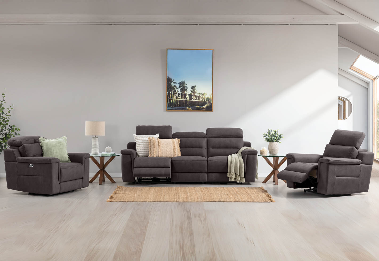 LUISA - 3 Piece Recliner Suite LUISA