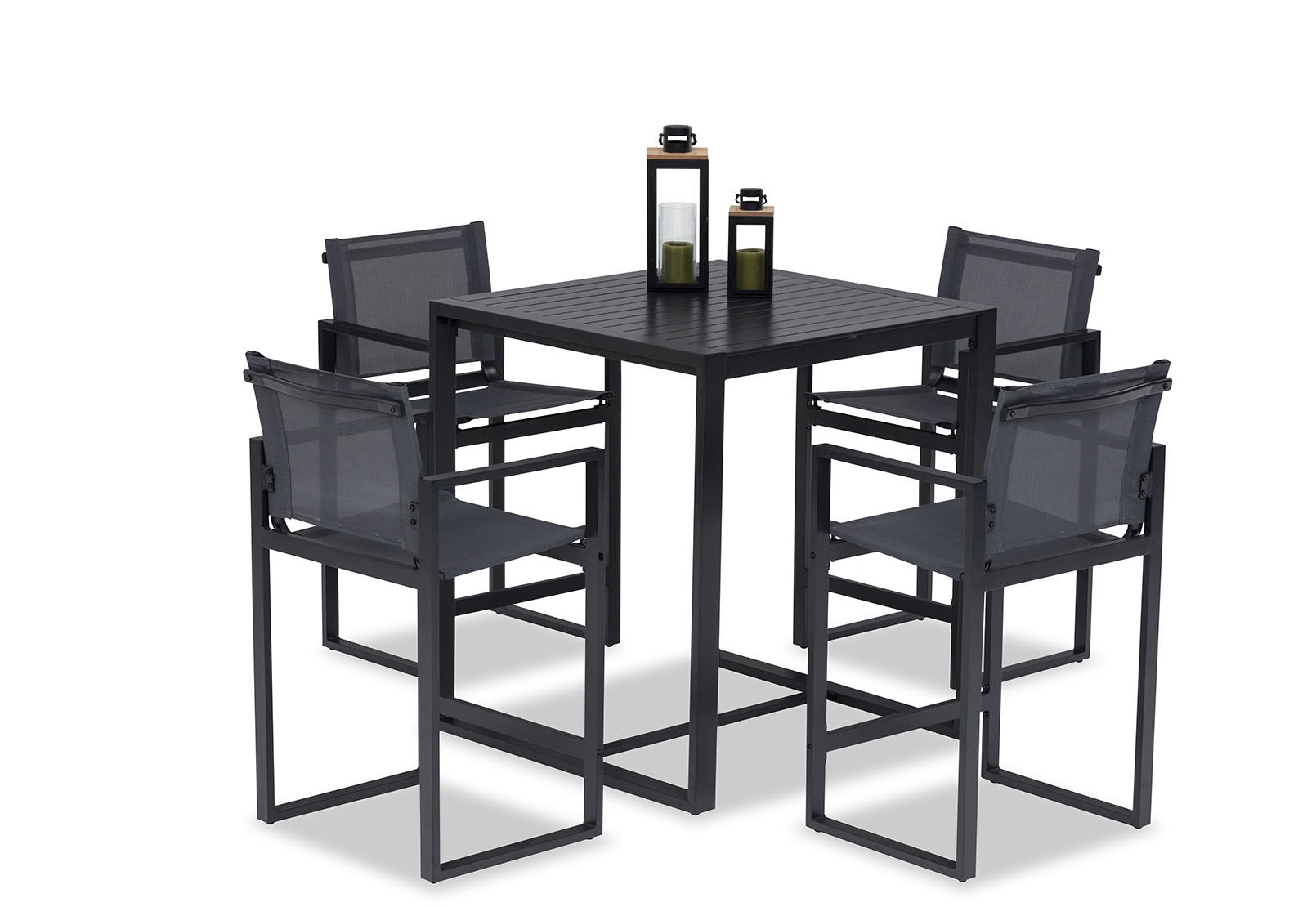 BAYVIEW - 5 Piece Outdoor Bar Setting BAYVIEW