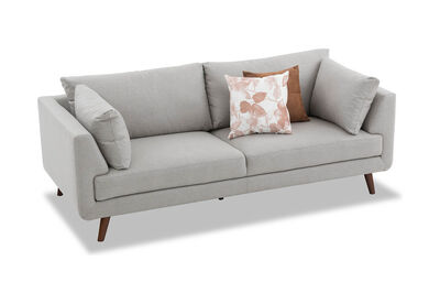 LILOU - Fabric 3 Seat Sofa