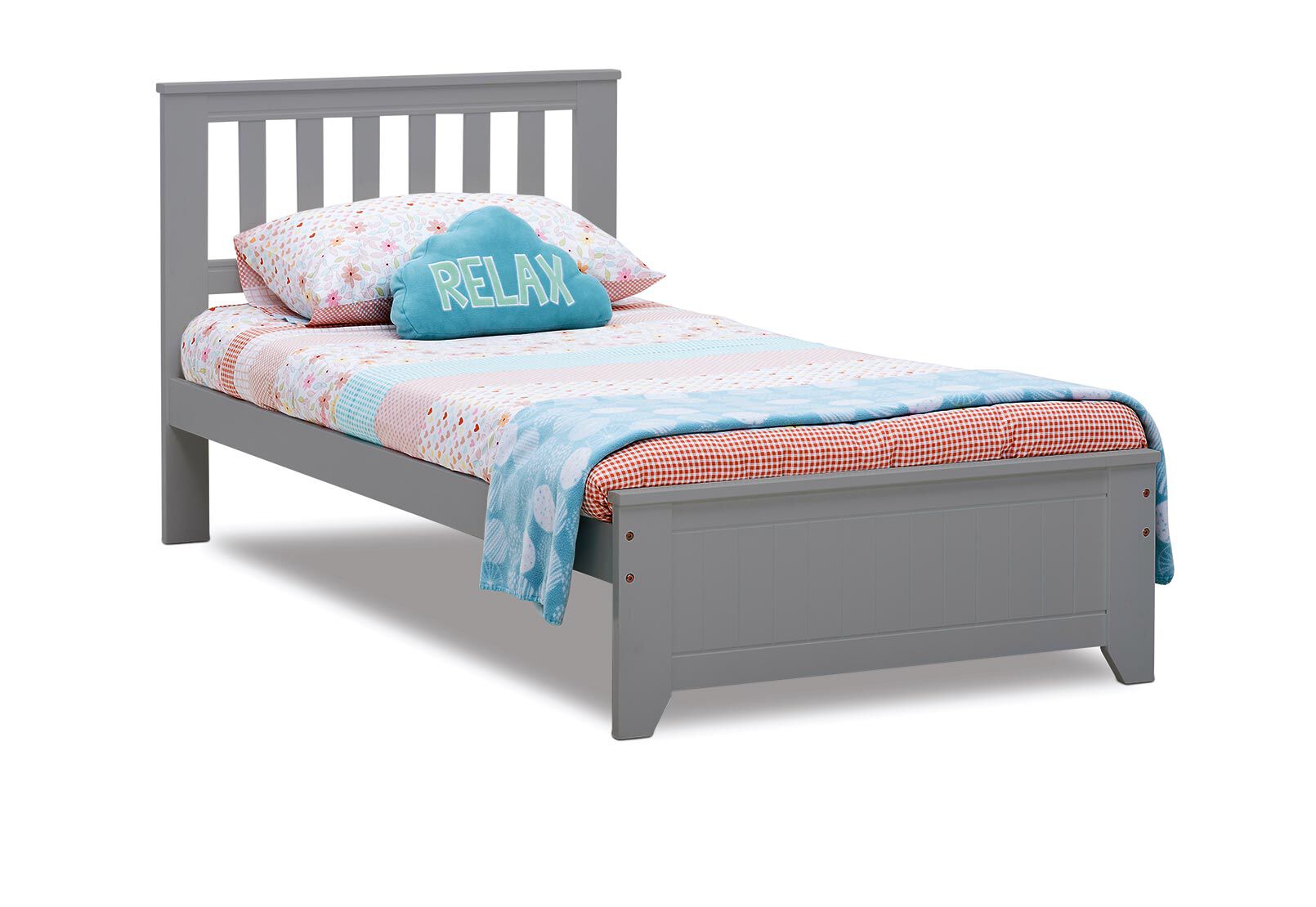 GREY CAPTAIN JACK Single Bed