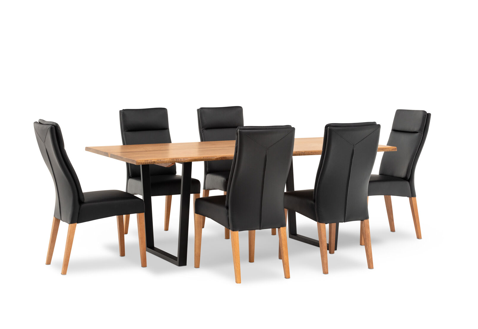 AMMAN - 7 Piece Suite with Asheville Dining Chairs AMMAN