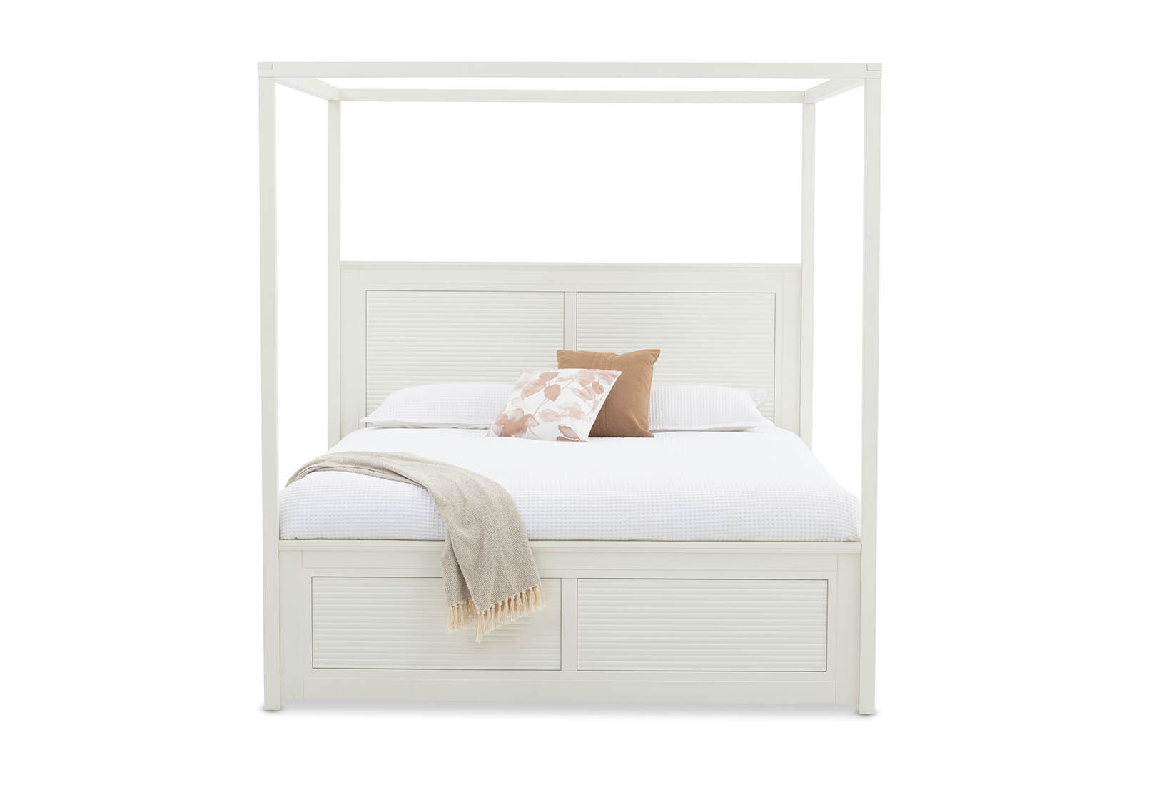 LOCKLYN - 4 Post King Bed LOCKLYN