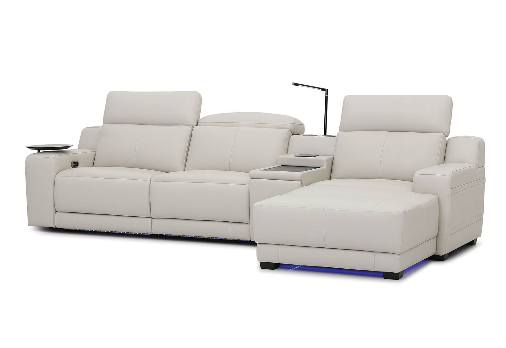 CASSIUS MK2 LEATHER - 3 Seater RHF Chaise CASSIUS MK2 LEATHER