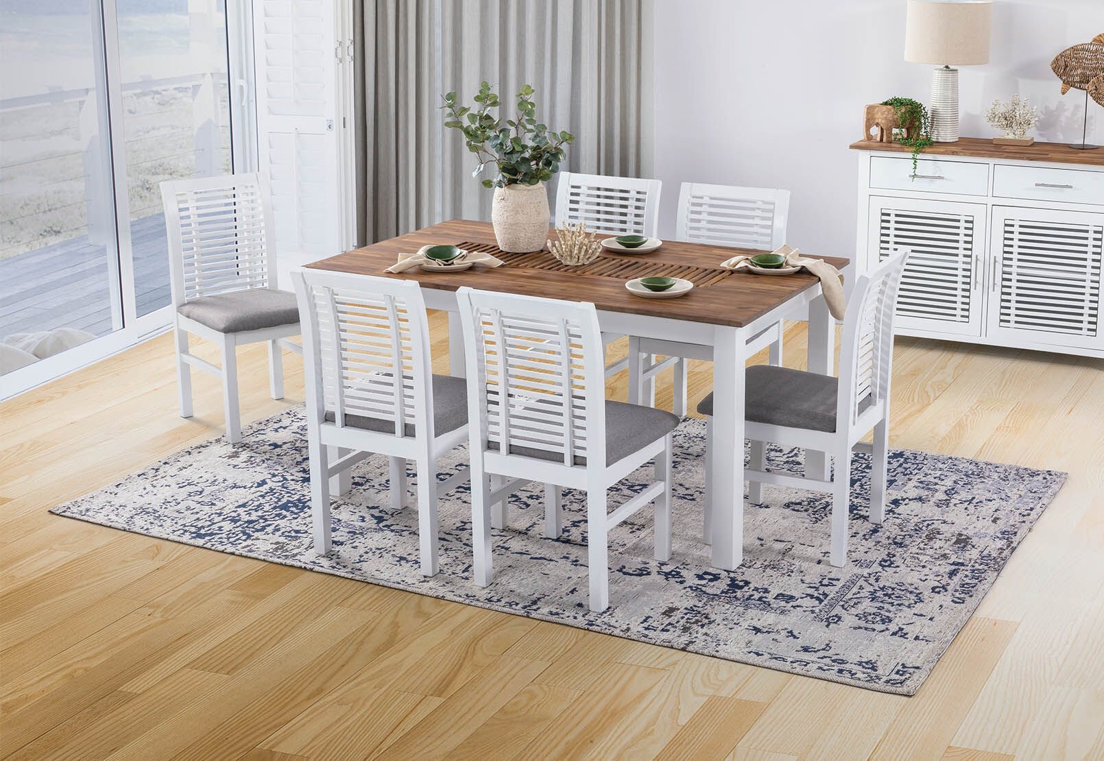 SANTO ANDRE - 7 Piece Dining Suite SANTO ANDRE