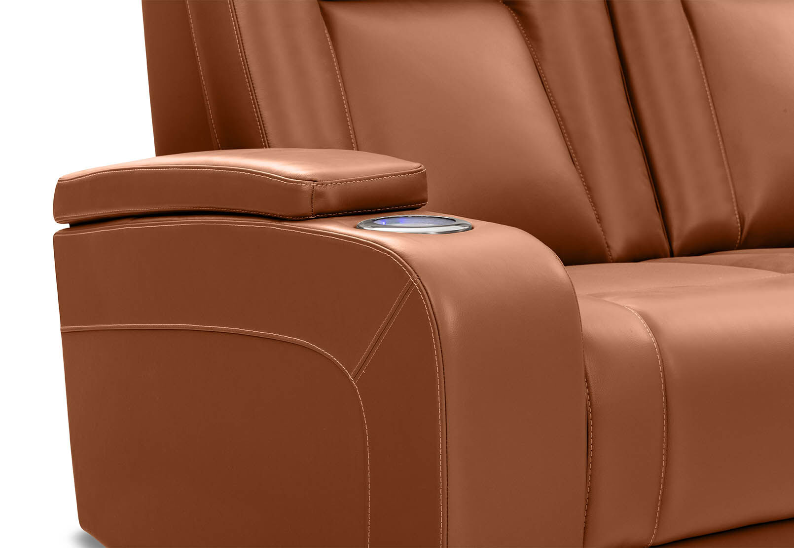 SENTINAL MK2 LEATHER - 3 Seater with 2 Electric Recliners SENTINAL MK2 LEATHER