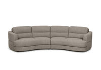 ELISEO FABRIC - 4 Seater Curved Sofa ELISEO FABRIC