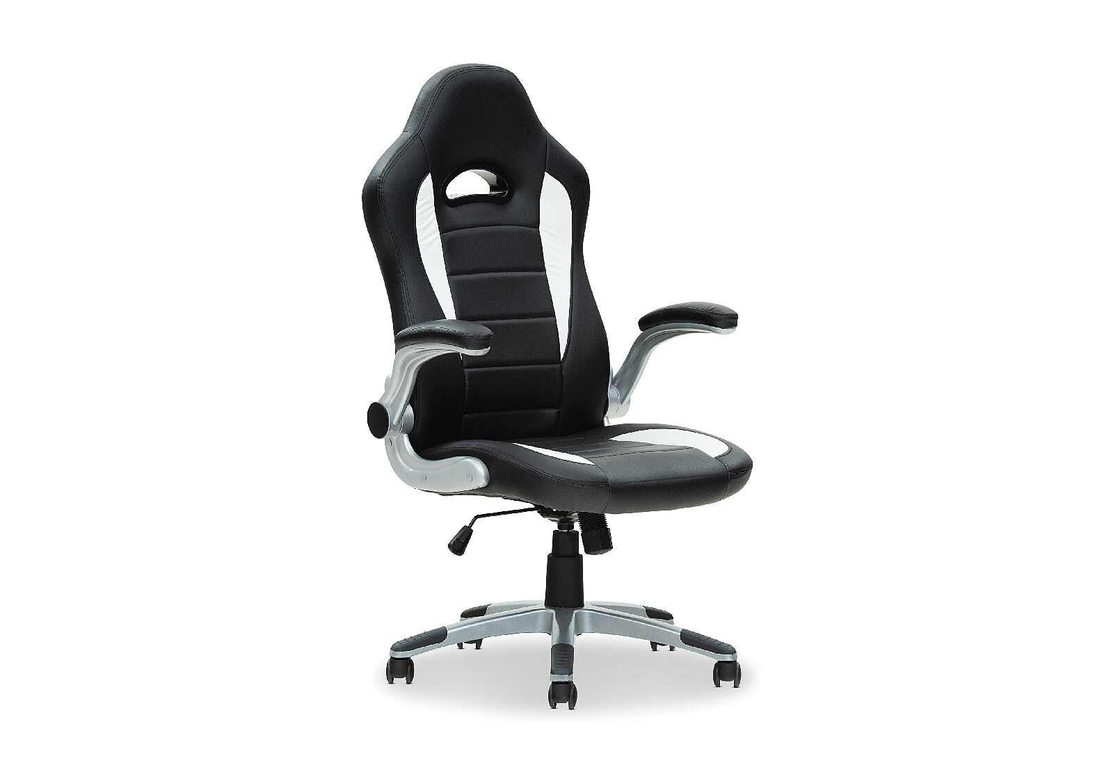 BLACK/WHITE RALLY Office Chair Amart Furniture