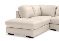 CANDACE LEATHER - Corner LHF Chaise CANDACE LEATHER
