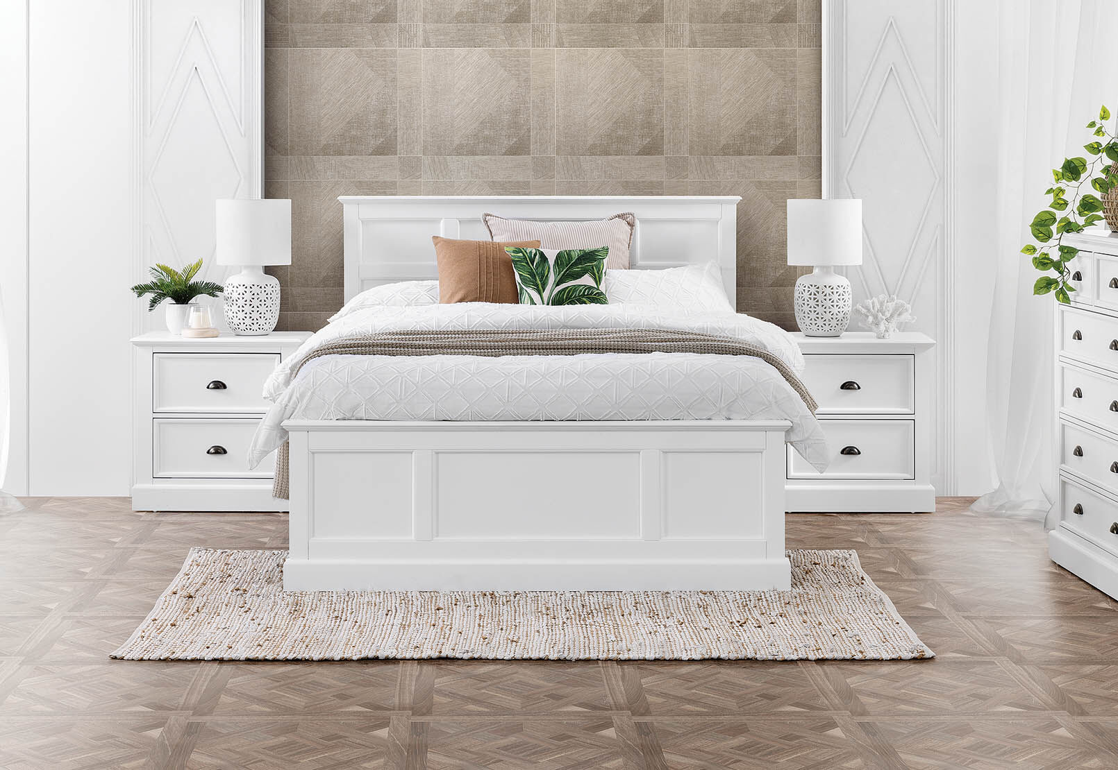 CHRYSTELLE - 6 Drawer Tall Chest CHRYSTELLE