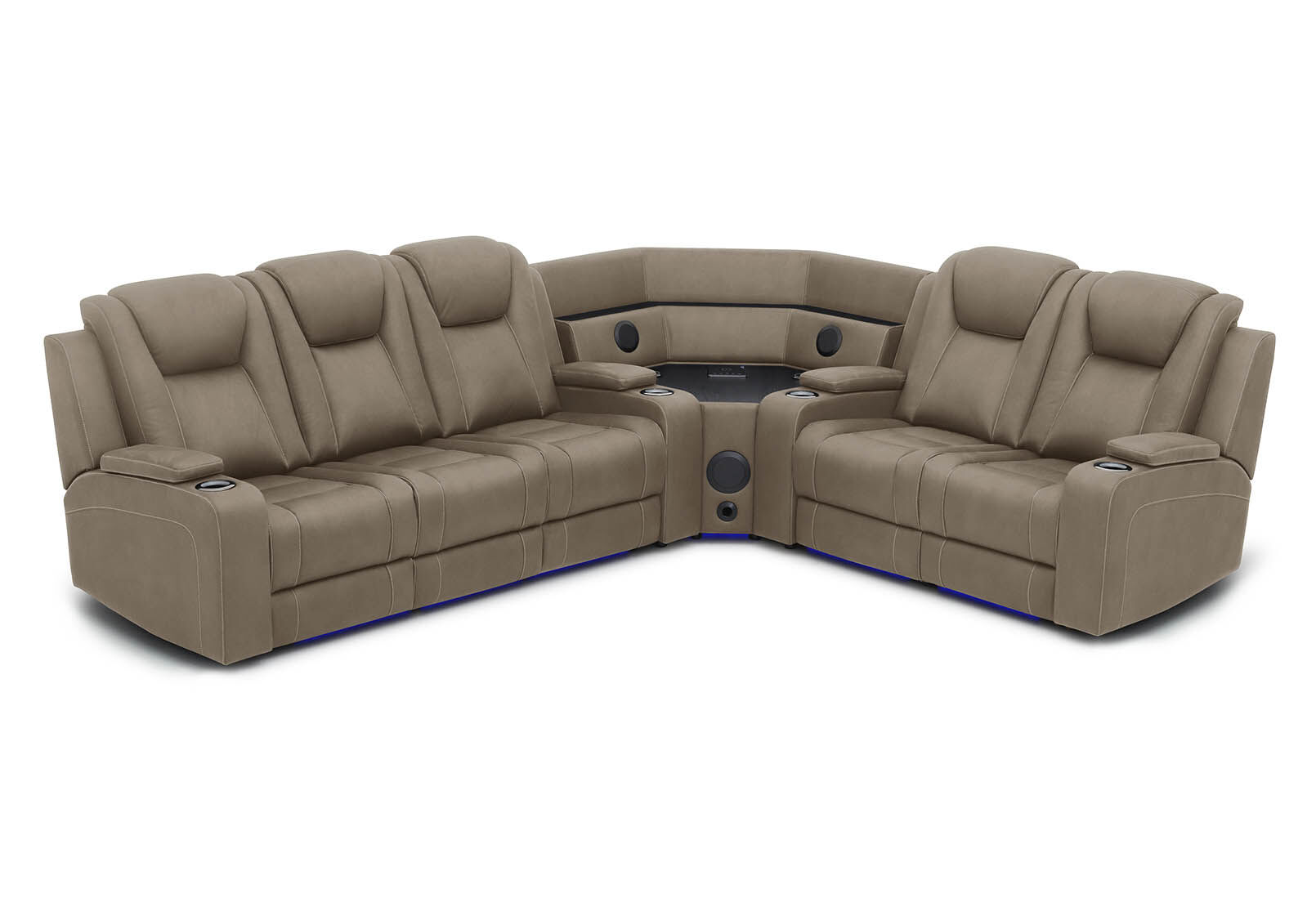 SENTINAL MK2 - 5 Piece Corner with LHF 3 Seater SENTINAL MK2