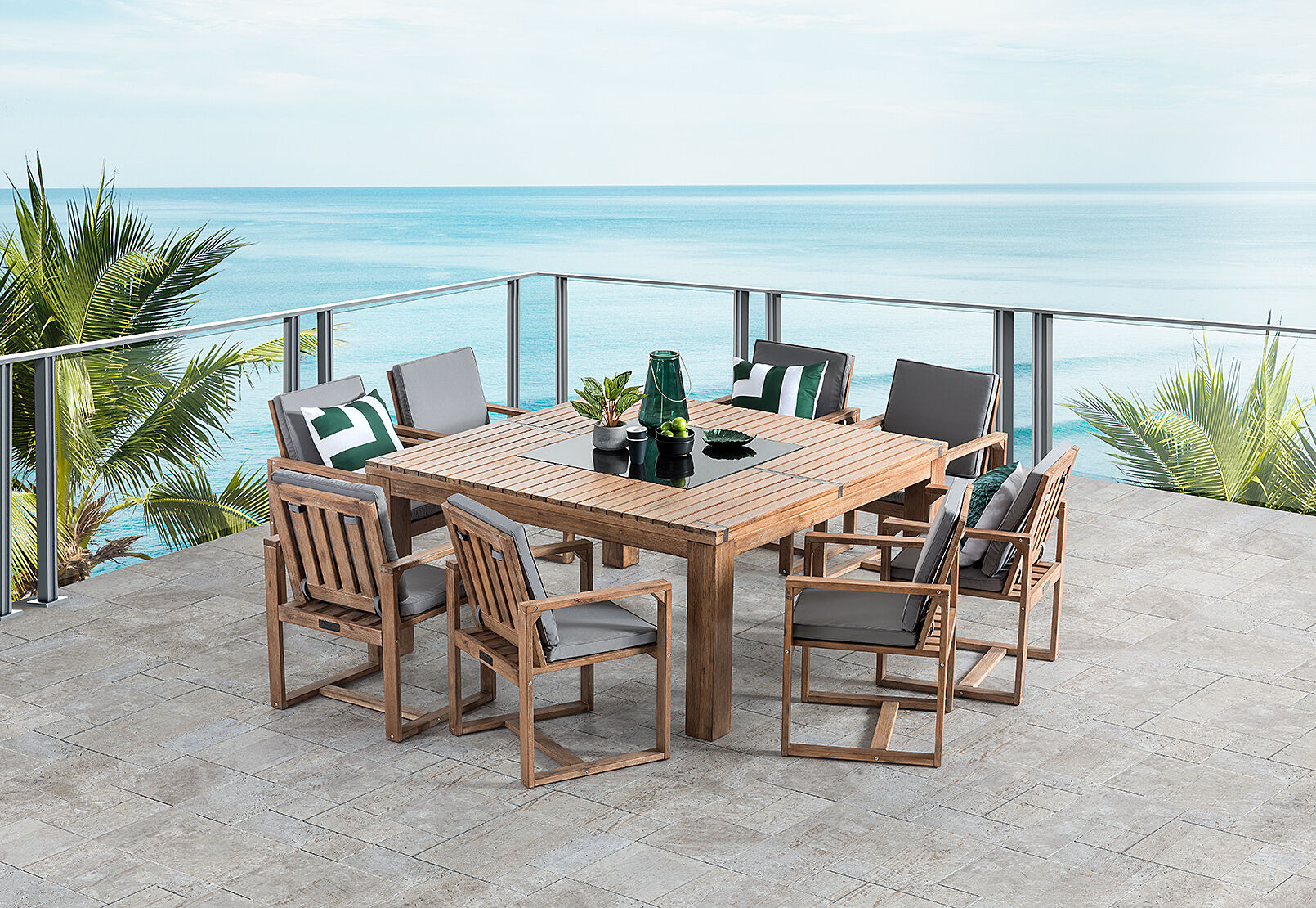 SHADOW2 - 9 Piece Outdoor Setting SHADOW2