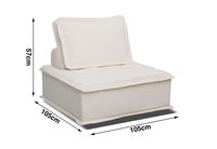 LEILA - Modular Armless Chair LEILA