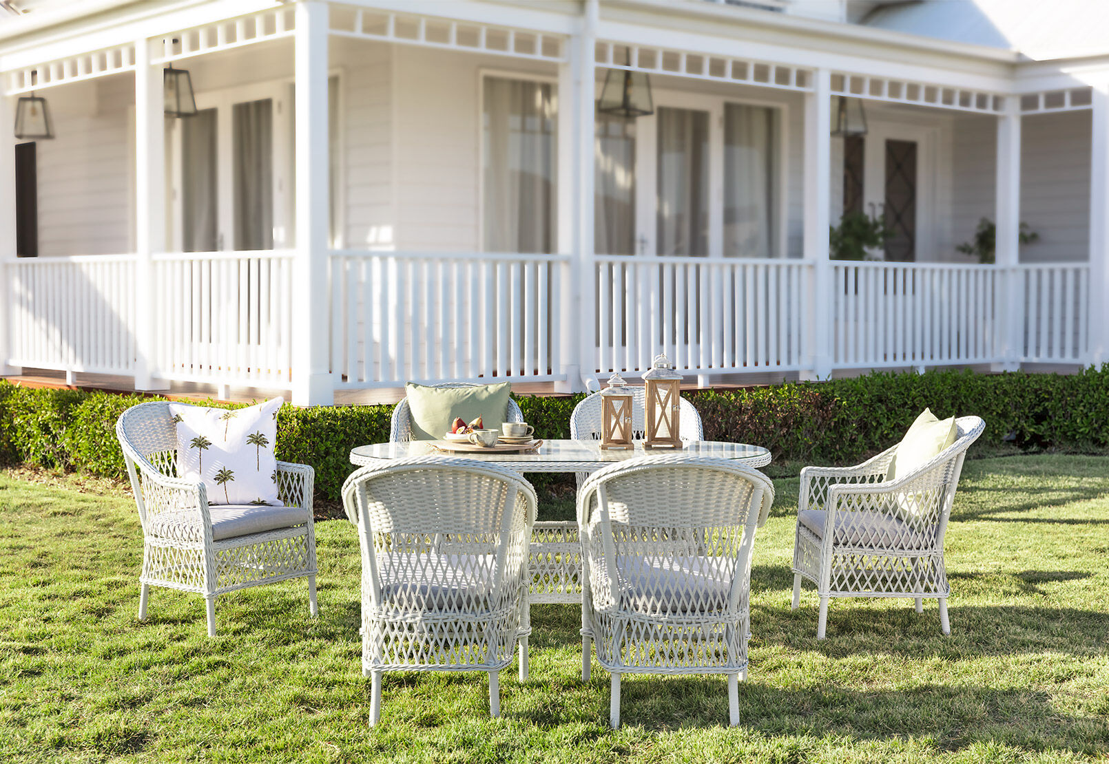 JULIA - 7 Piece Outdoor Dining Setting JULIA