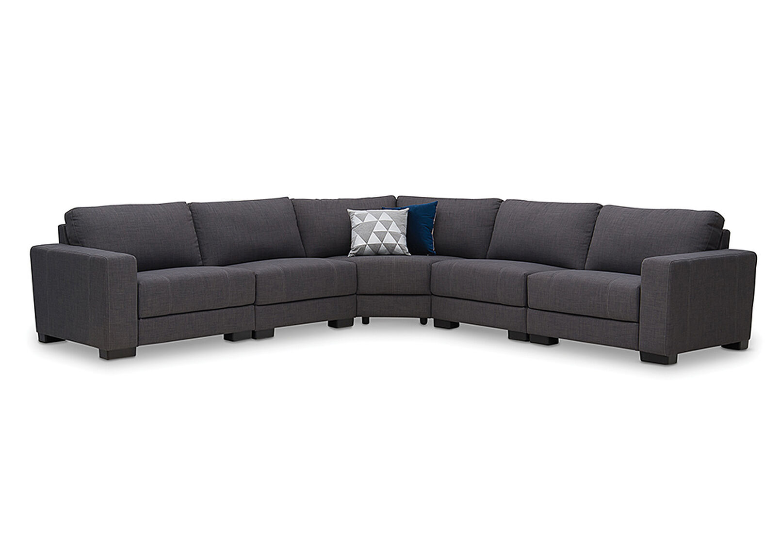 Omaha Fabric Corner Lounge Amart Furniture