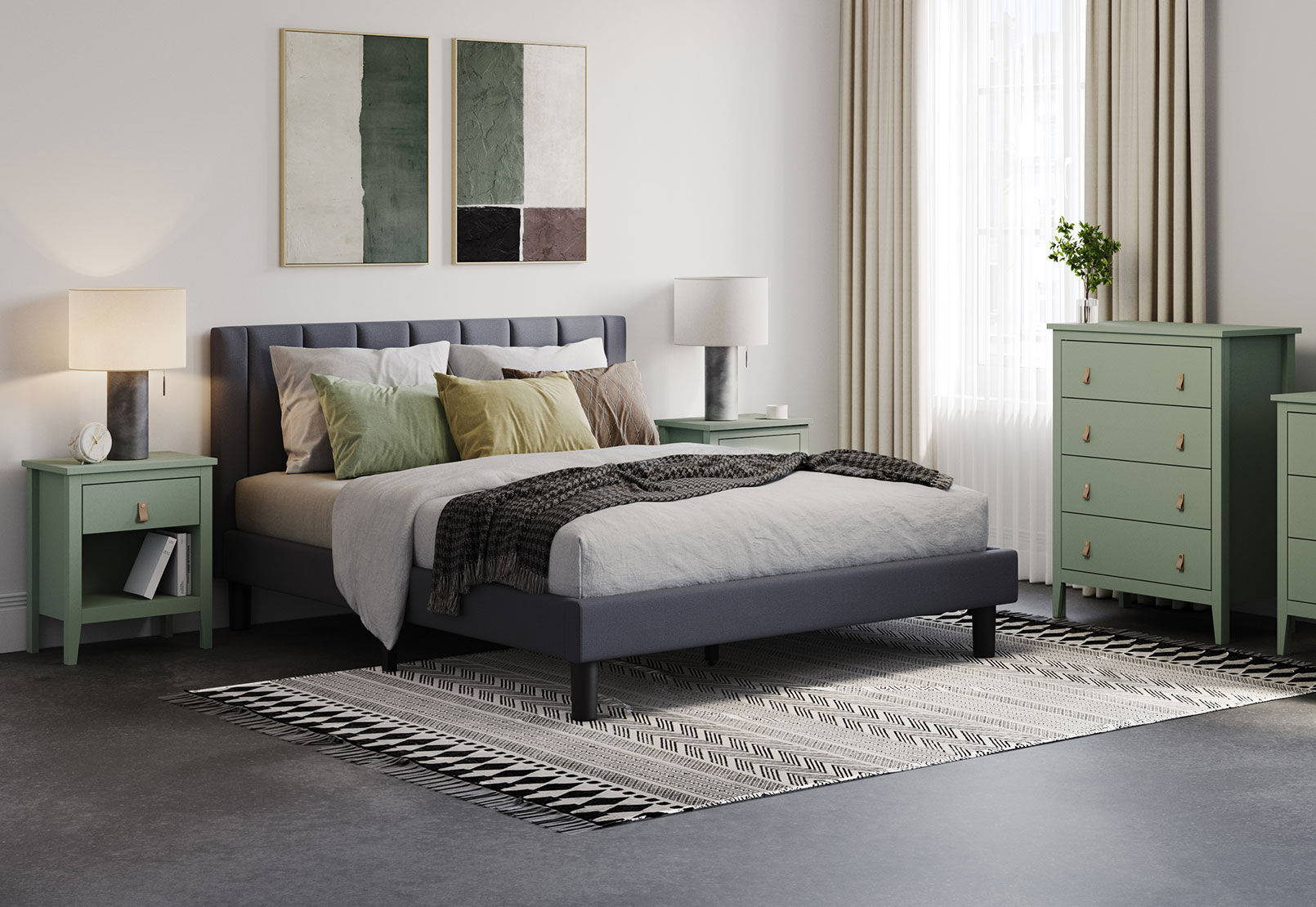 BISHOP - King Bed BISHOP