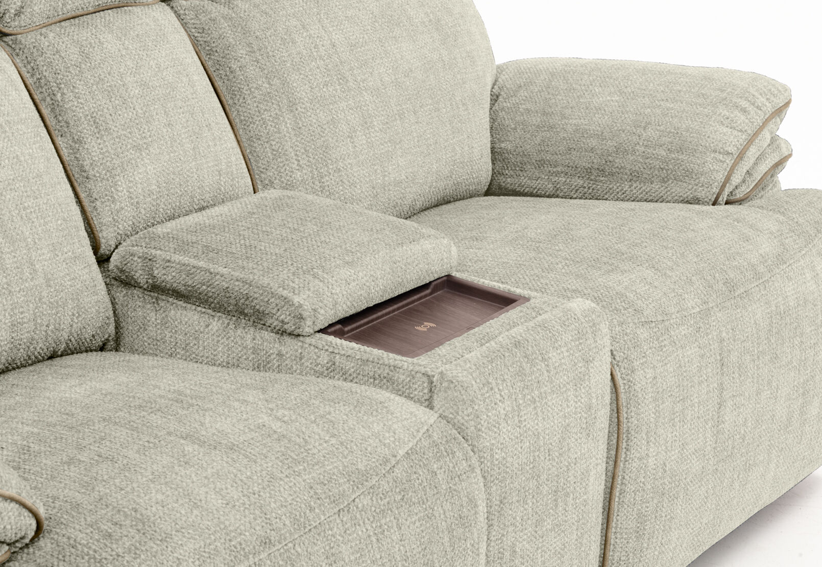 SEYMOUR FABRIC - 2 Seater Electric Recliner SEYMOUR FABRIC