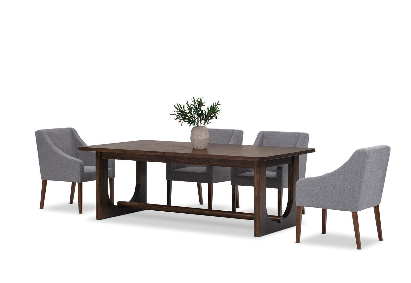 NICCOLO - 7 Piece Extension Dining Suite with Volante Dining Chairs NICCOLO