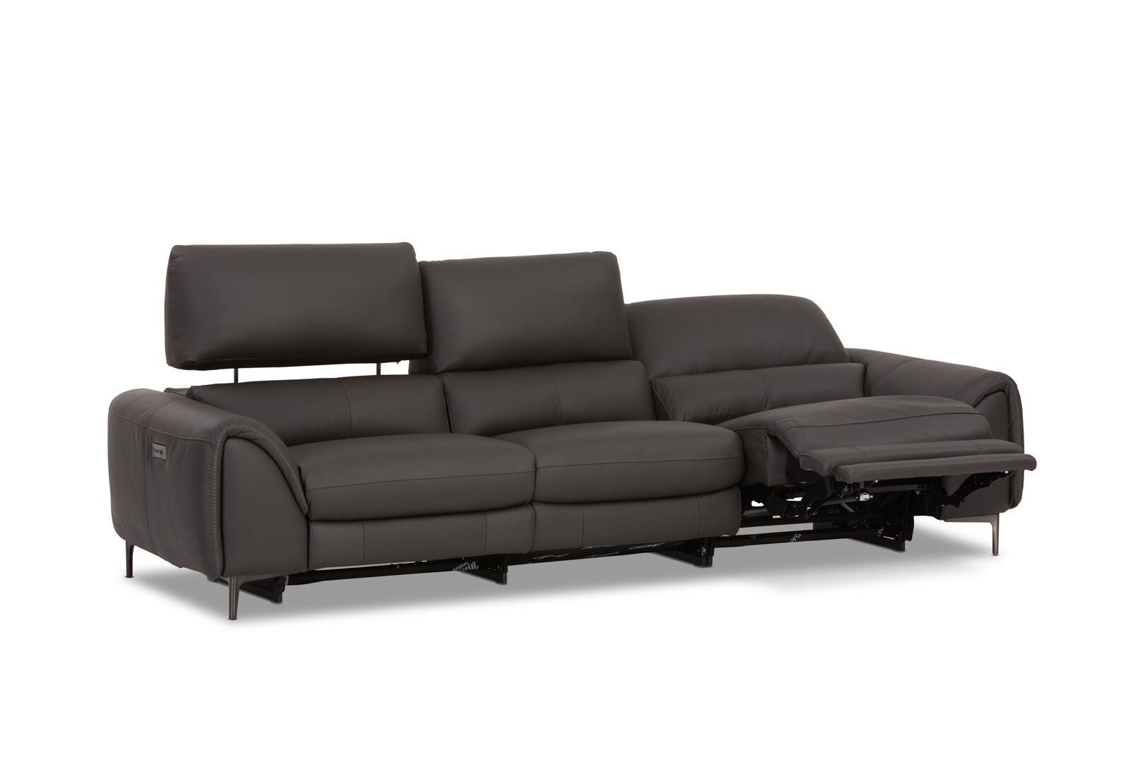 DOMINICO LEATHER - 3 Seater Electric Recliners DOMINICO LEATHER