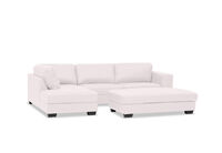 HAYWOOD - LHF Corner Lounge with Ottoman HAYWOOD