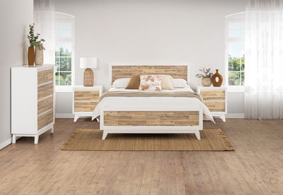 TULUM - 4 Piece King Tall Chest Bedroom Suite
