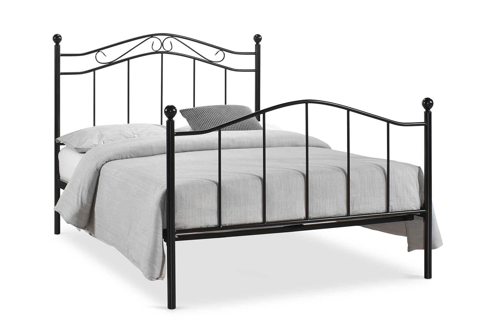 BLACK McDANIEL Black Double Bed
