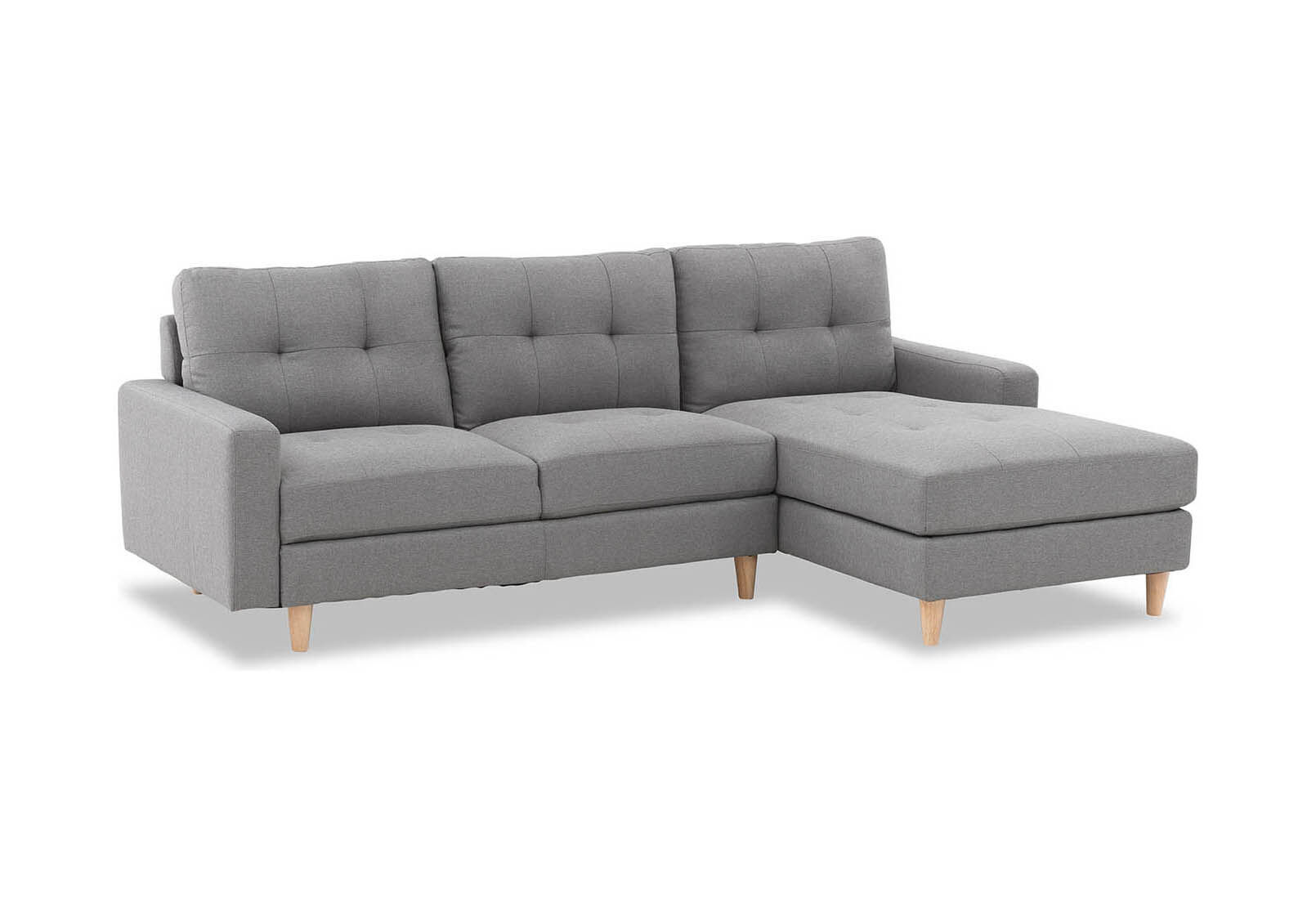 KELLER - Fabric 3 Seat RHF Chaise KELLER