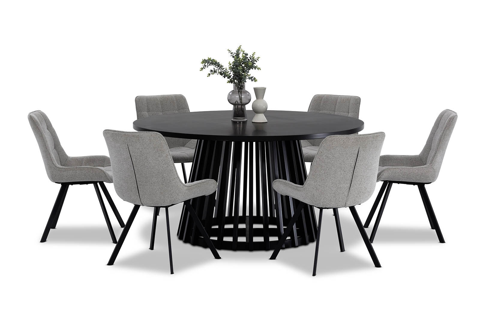 TORENTO - 7 Piece Dining Suite with Arabella Chairs. TORENTO