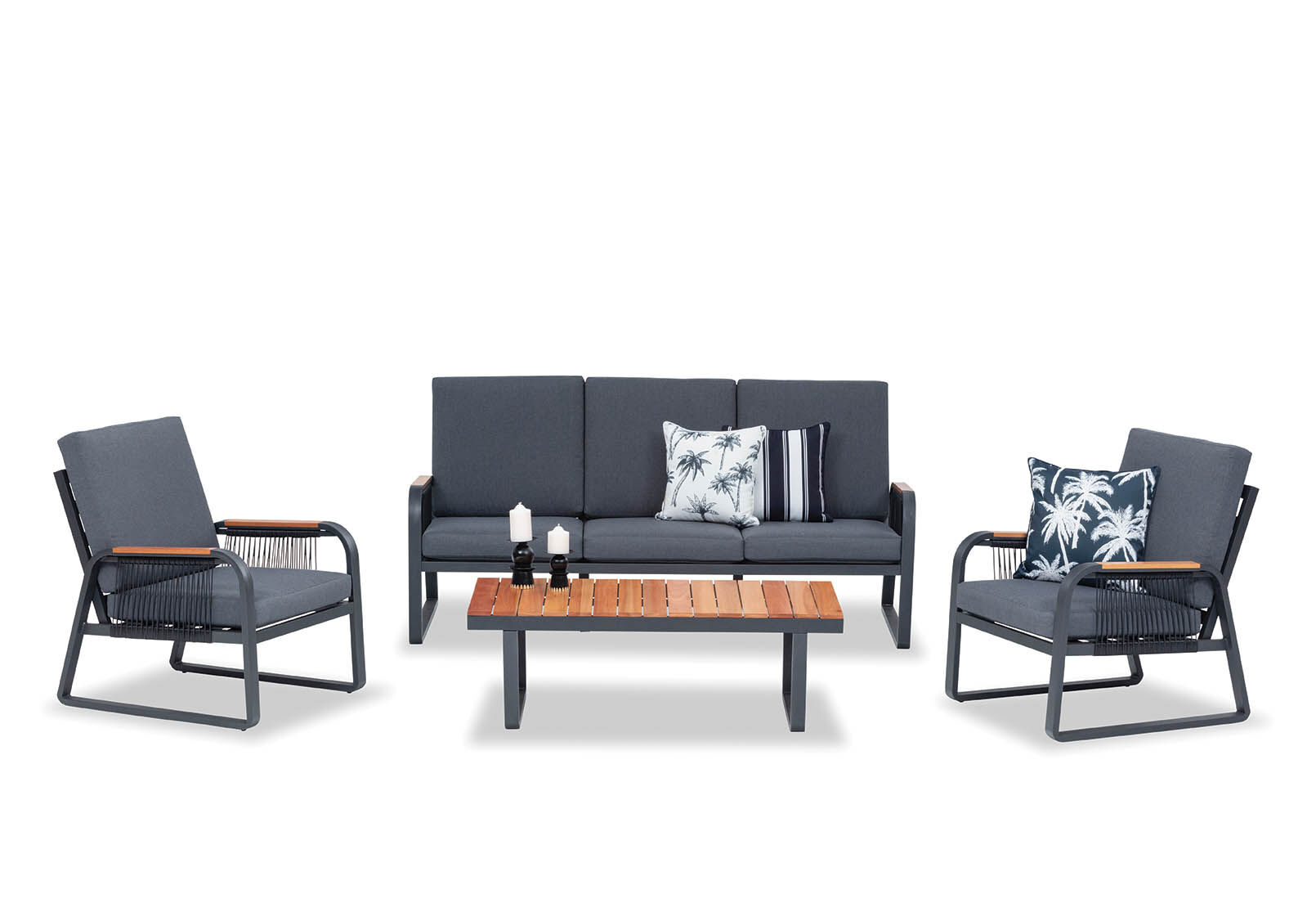 STROMBOLI - 4 Piece Outdoor Lounge Setting STROMBOLI