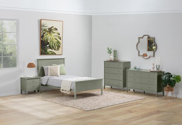 OLIVE ROWLAND 6 Drawer Dresser