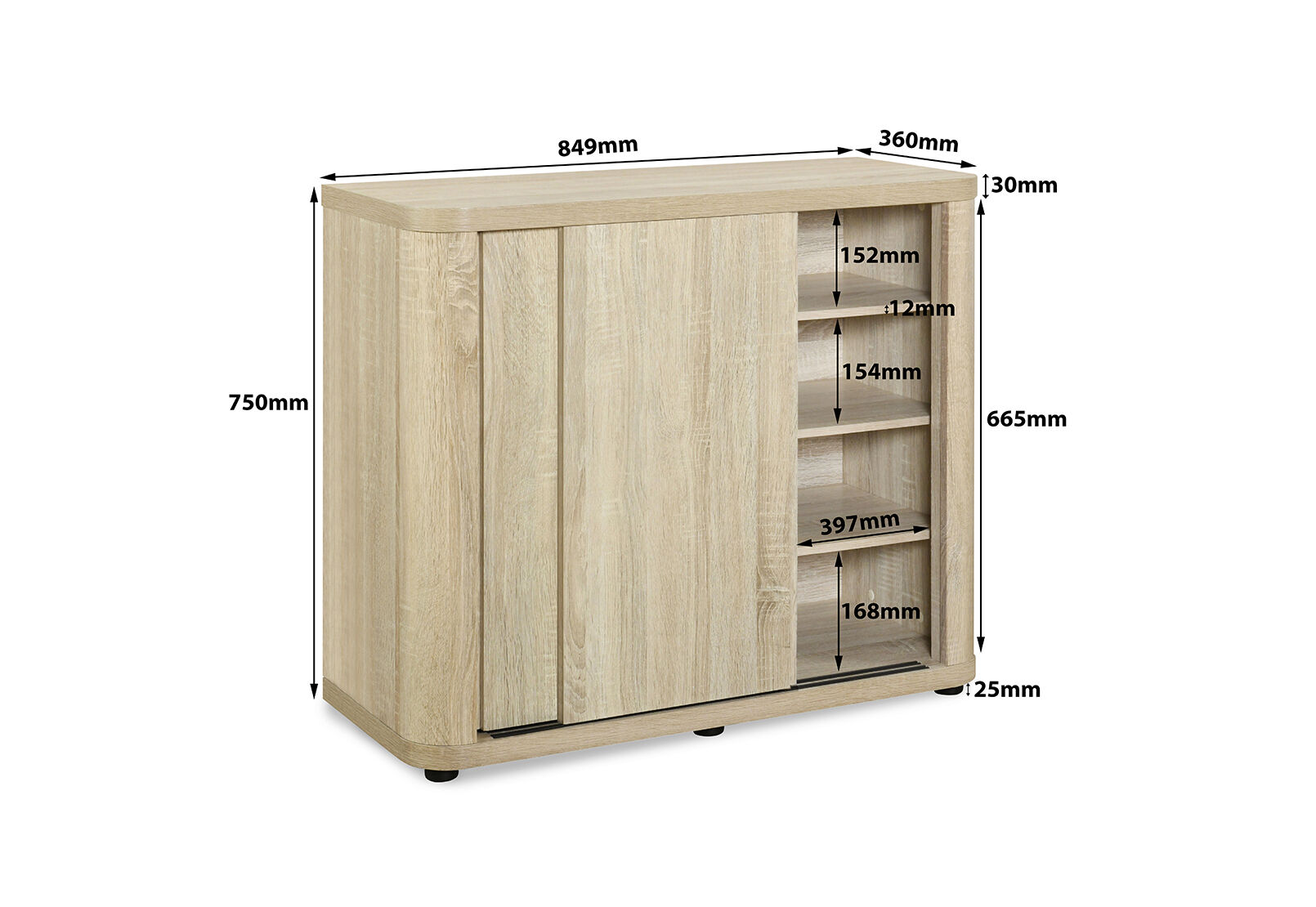 SHAFFER - 2 Door Buffet SHAFFER