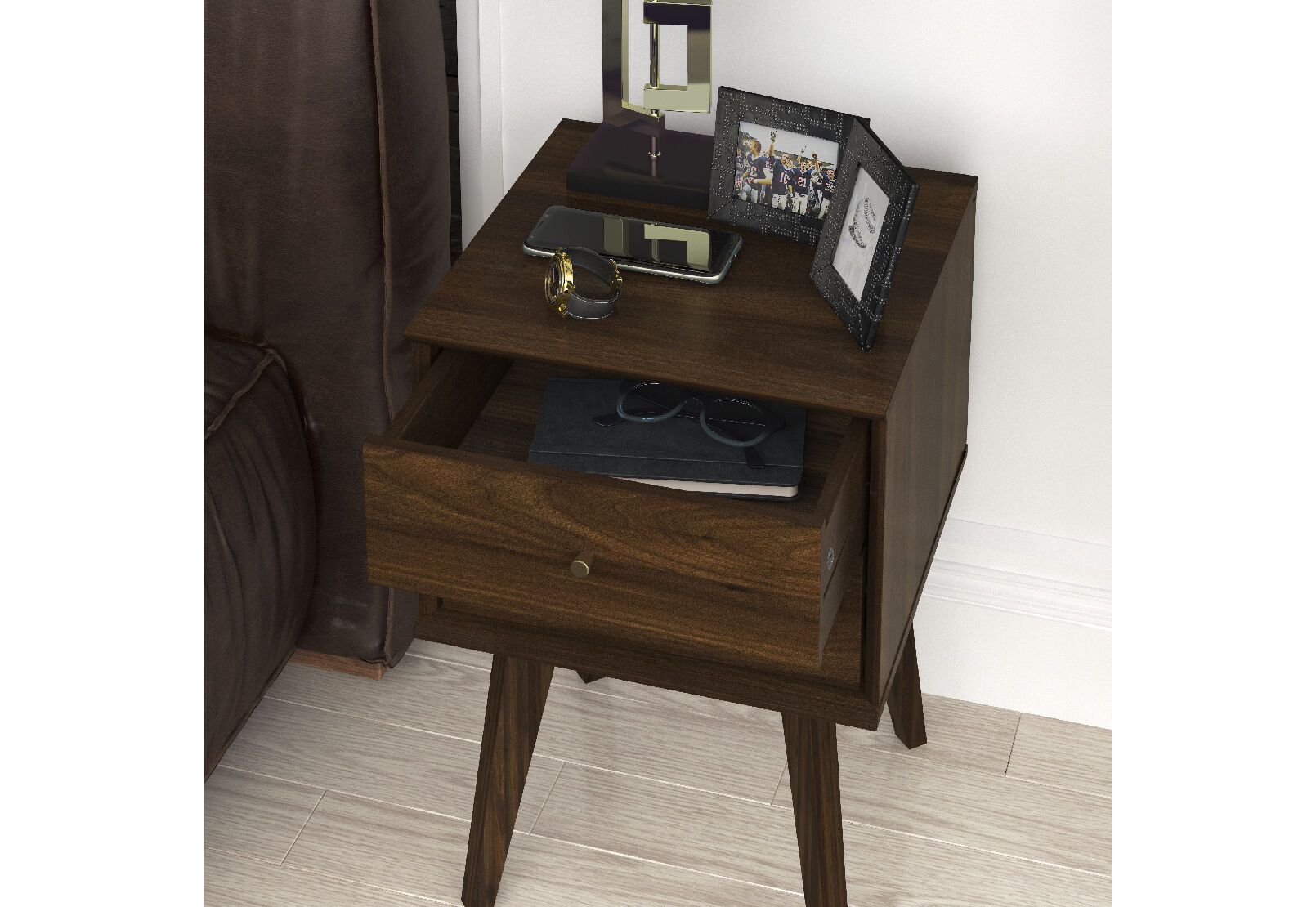 FIELDS - 2 Drawer Bedside Table FIELDS