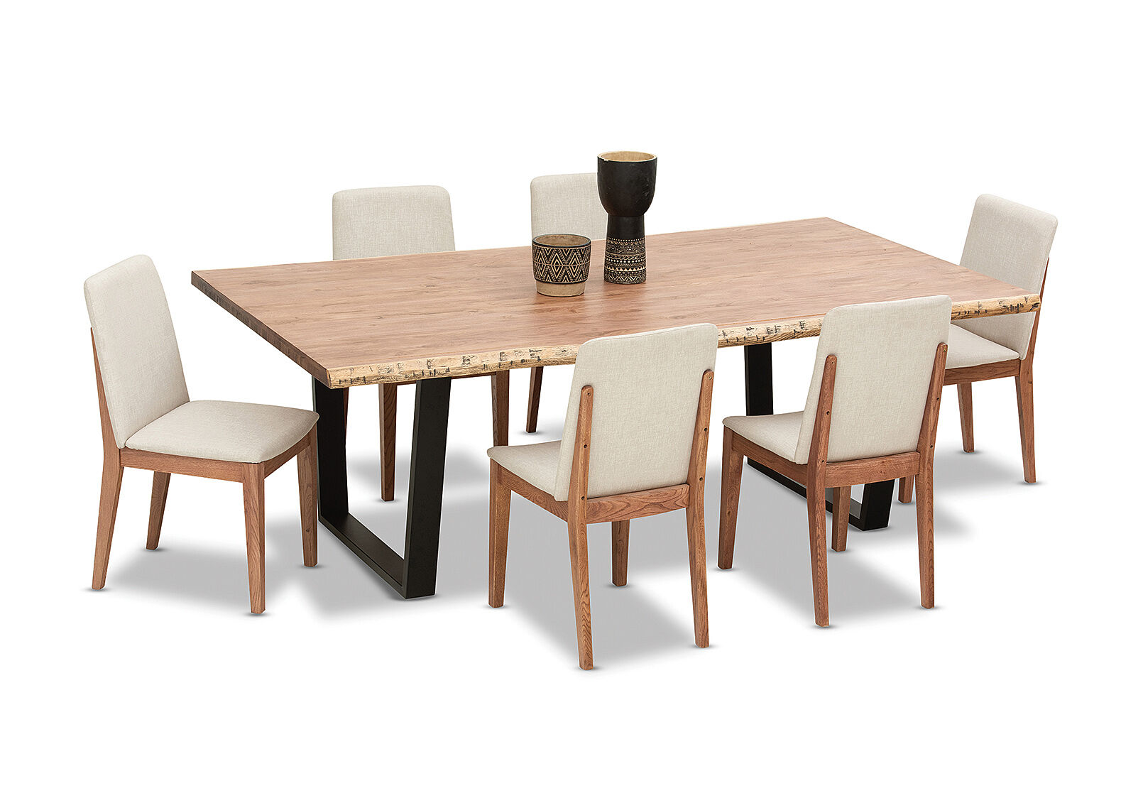 NERO - 7 Piece Dining Suite NERO
