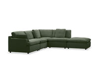 SUNNI FABRIC - 5 Piece Lounge Setting SUNNI FABRIC