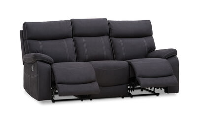 ALFRED - Fabric 3 Seater with 2 Inbuilt Recliners