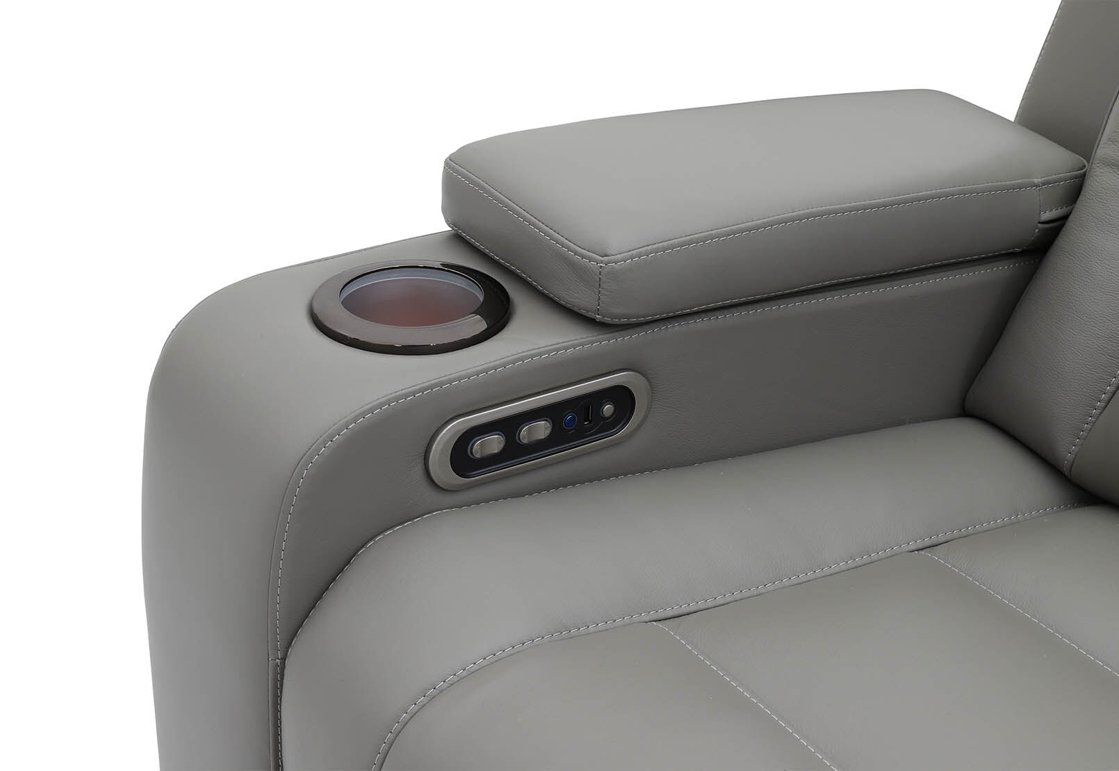 SENTINAL MK2 LEATHER - 5 Piece Corner with RHF Console SENTINAL MK2 LEATHER