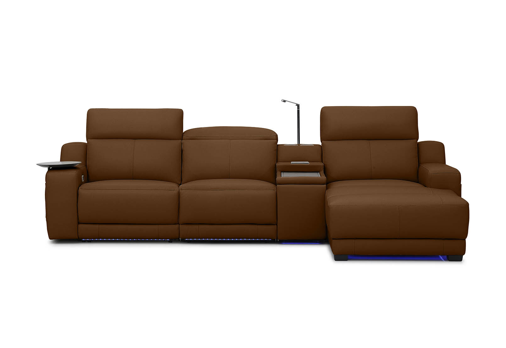 CASSIUS MK2 LEATHER - 3 Seater RHF Chaise CASSIUS MK2 LEATHER