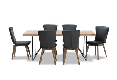 6 Seater Dining Table + Chairs Set - Amart Furniture