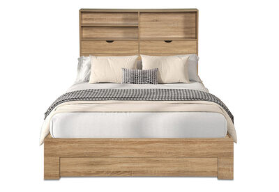 NIVA - Queen Bed with Drawers