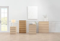 HOWARD - 6 Drawer Wide Tall Chest HOWARD