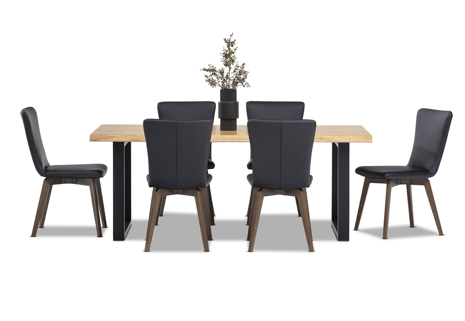 Amart black chairs 2025