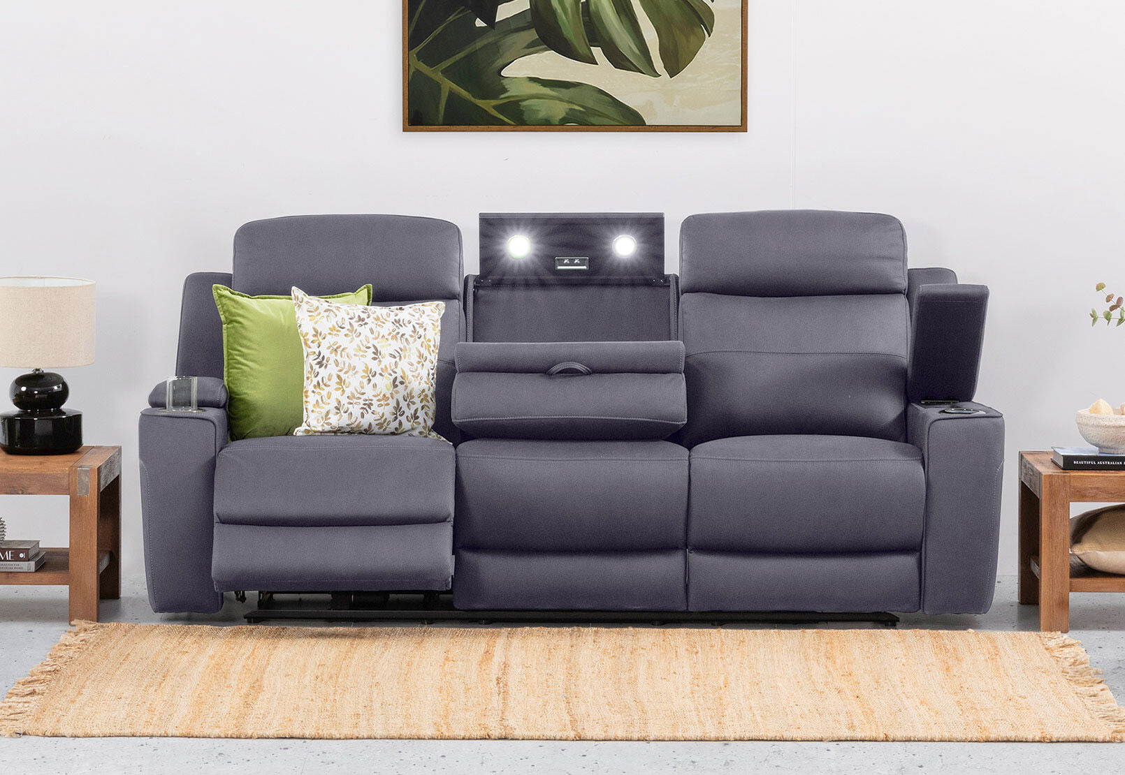 ALEXIOS - 3 Seater with Electric Recliner ALEXIOS