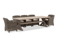 PORTOFINO - 9 Piece Outdoor Dining Suite PORTOFINO