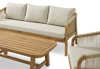 KUSUMA - 4 Piece Outdoor Lounge Setting KUSUMA