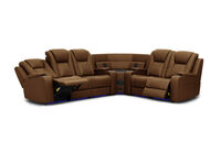 SENTINAL MK2 LEATHER - 5 Piece Corner with LHF 3 Seater SENTINAL MK2 LEATHER
