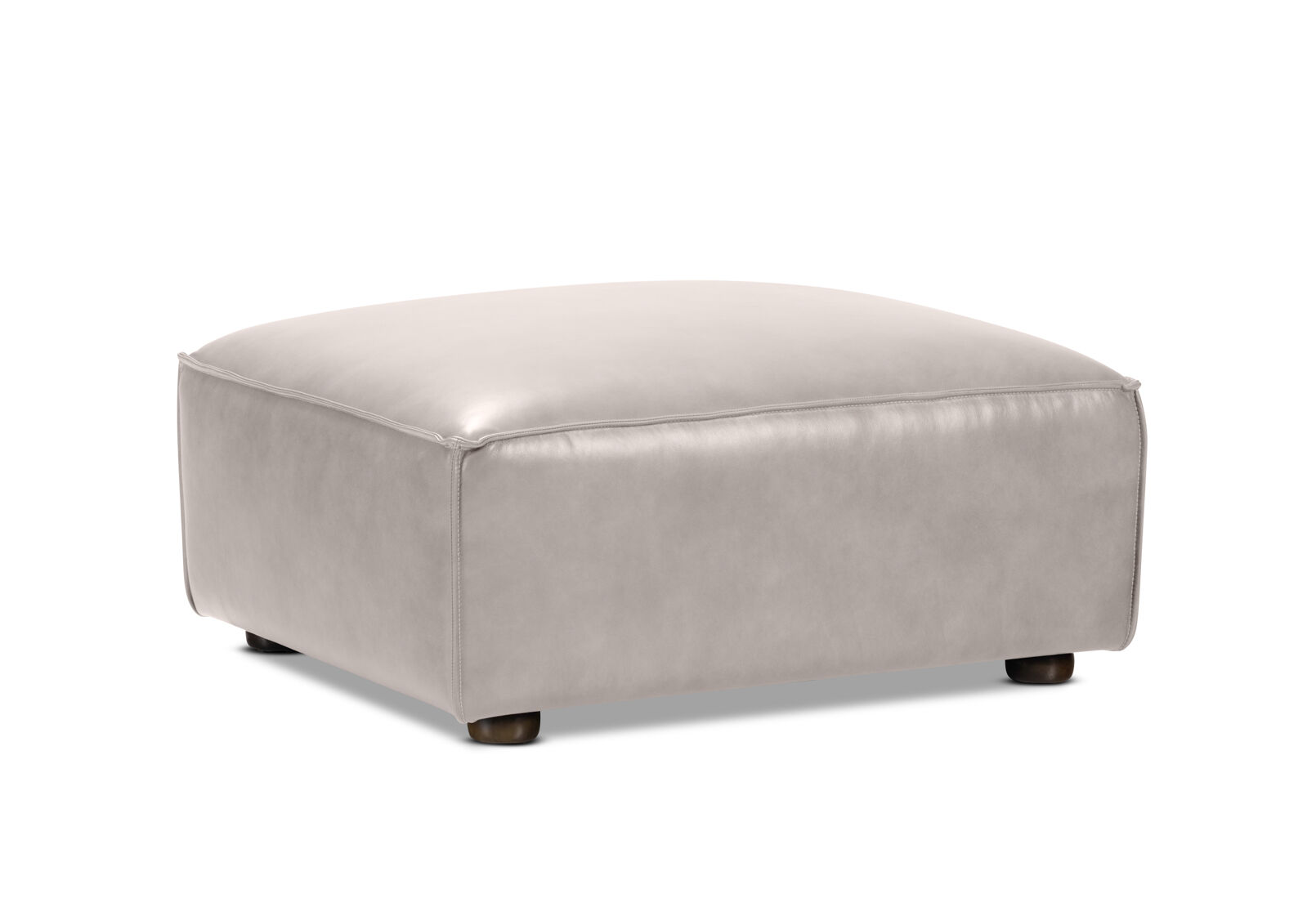 BARTELLE LEATHER - Ottoman BARTELLE LEATHER