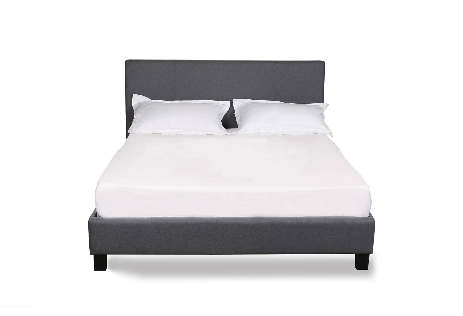KIRAN - Grey Queen Bed KIRAN