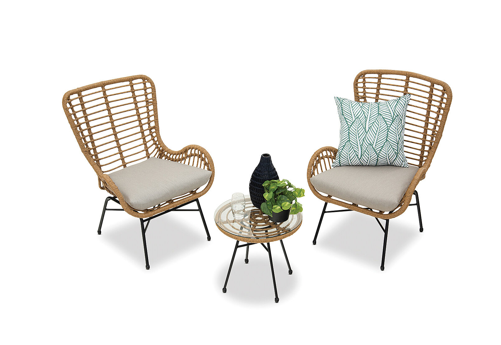 LACY - 3 Piece Outdoor Setting LACY