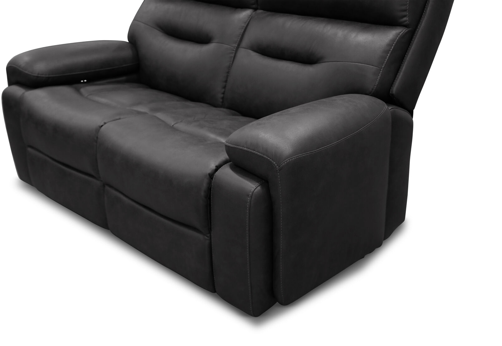 HOLLYWOOD FABRIC - Media 2 Seater with Electric Recliners HOLLYWOOD FABRIC