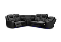SENTINAL MK2 LEATHER - 5 Piece Corner with RHF 3 Seater SENTINAL MK2 LEATHER